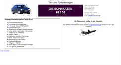 Desktop Screenshot of die-schwarzen.de