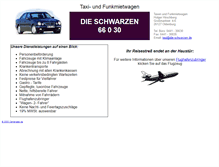 Tablet Screenshot of die-schwarzen.de